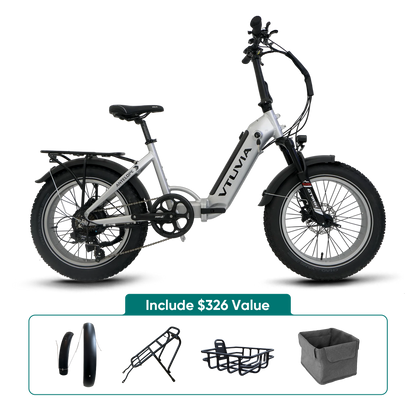 VTUVIA SX20 | 750W 48V | Folding Electric Bike | Step-Through Frame