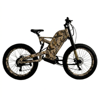 Powerful Electric Bike 48V 26AH 1000W Ebike Fatbike/Integrated Ebike Electric Bikes Powerful Electric Bicycle — Studio Shot