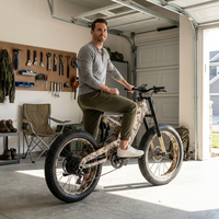 Powerful Electric Bike 48V 26AH 1000W Ebike Fatbike/Integrated Ebike Electric Bikes Powerful Electric Bicycle — Lifestyle