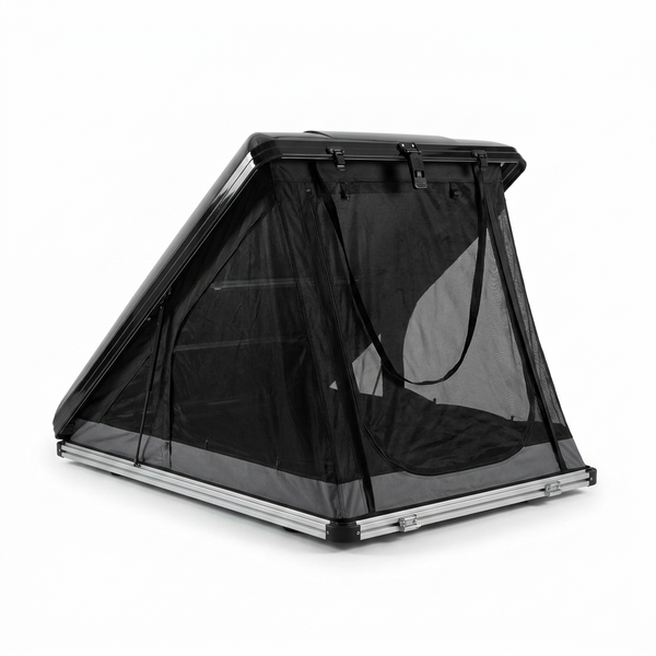 Roof Top Tent Hardshell Rooftop Tent for Van SUV Truck Car Overland Tent Camping for 2-3 Person with Ladder