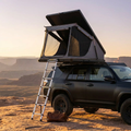 Roof Top Tent Hardshell Rooftop Tent for Van SUV Truck Car Overland Tent Camping for 2-3 Person with Ladder
