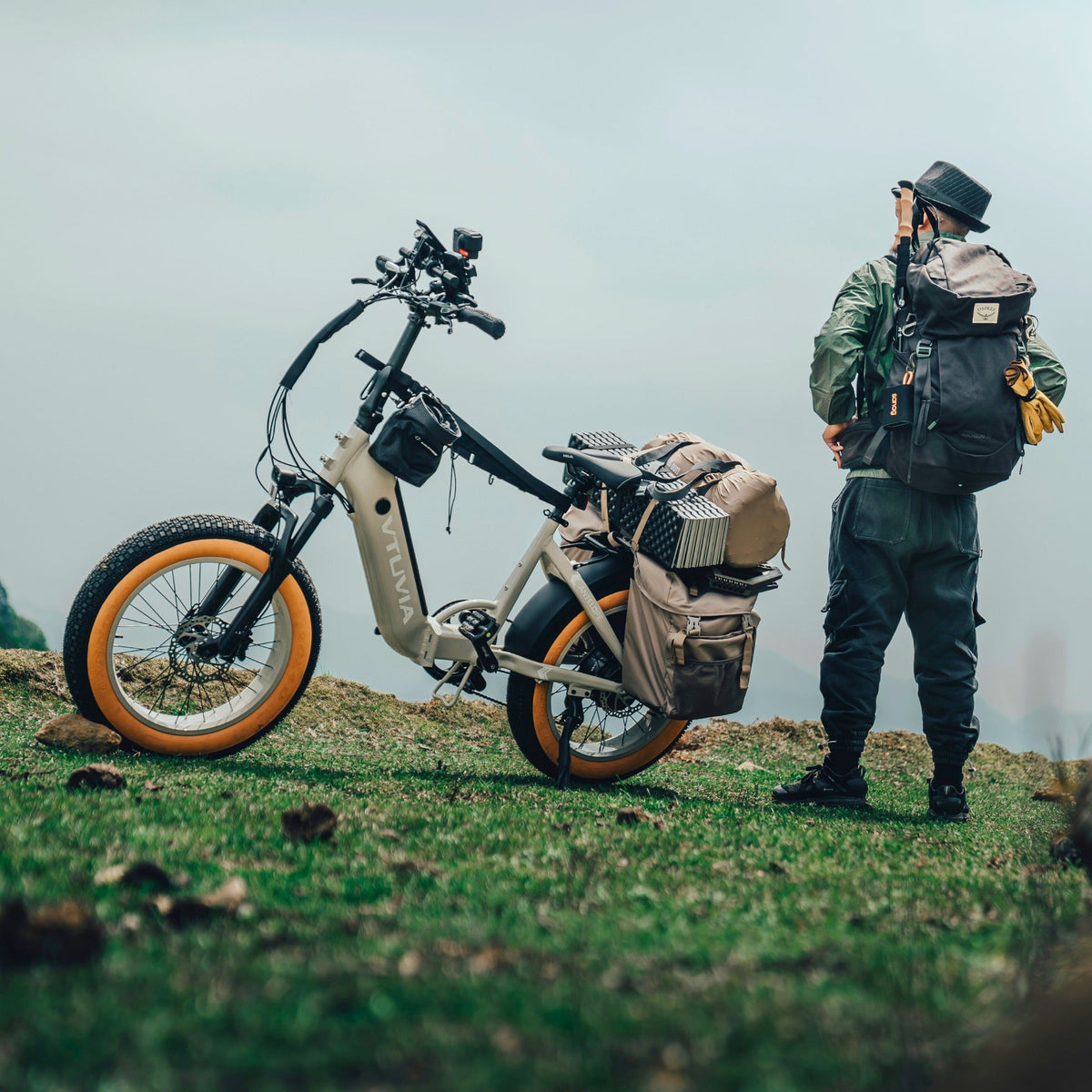 VTUVIA SX20 | 750W 48V | Folding Electric Bike | Step-Through Frame