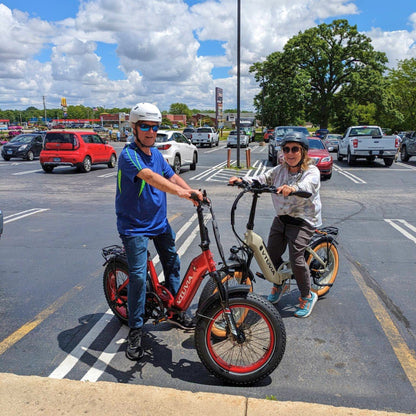 VTUVIA SX20 | 750W 48V | Folding Electric Bike | Step-Through Frame