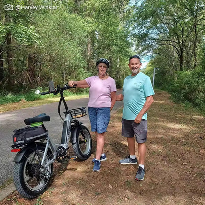 VTUVIA SX20 | 750W 48V | Folding Electric Bike | Step-Through Frame