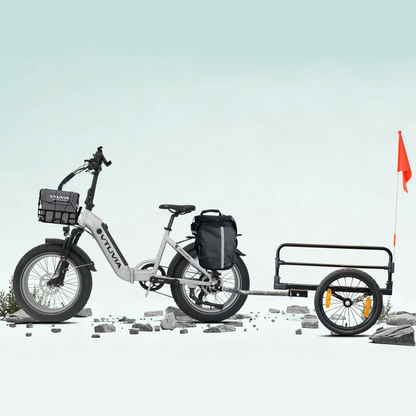 VTUVIA SX20 | 750W 48V | Folding Electric Bike | Step-Through Frame