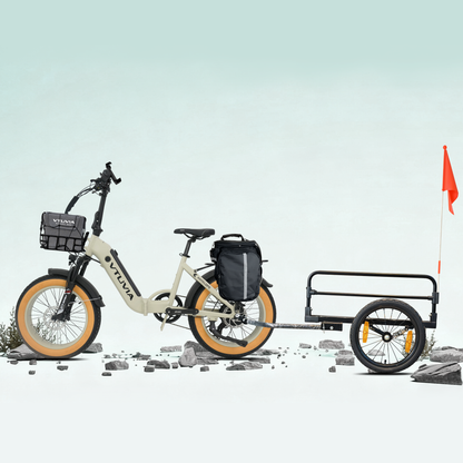 VTUVIA SX20 | 750W 48V | Folding Electric Bike | Step-Through Frame